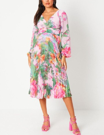 Rochie medie Coast, roz