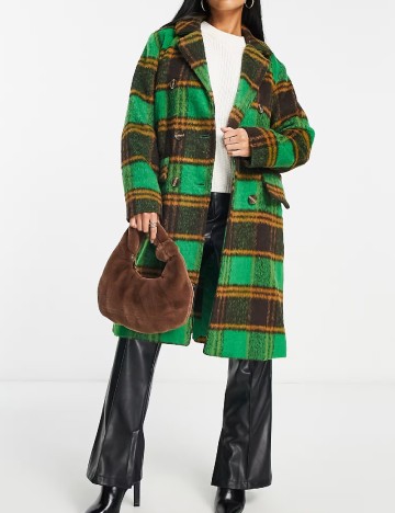 Palton Qed London, verde