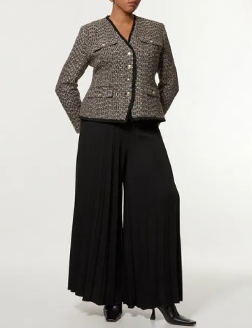 Salopeta Karen Millen Plus Size, negru