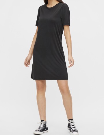 Rochie scurta Pieces, negru, XS
