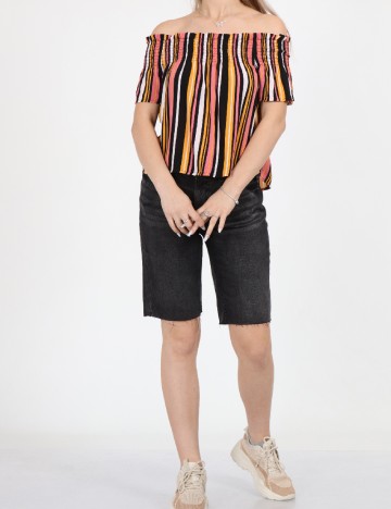 Pantaloni scurti Noisy May, gri