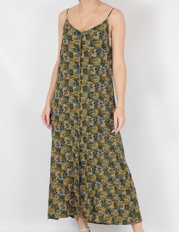 Rochie medie Vila, mix culori