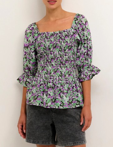 Bluza Kaffe, mix culori