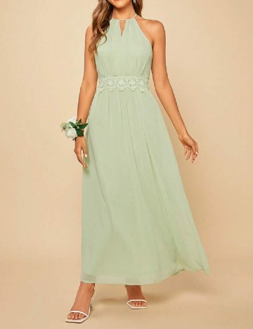 Rochie lunga SHEIN, verde