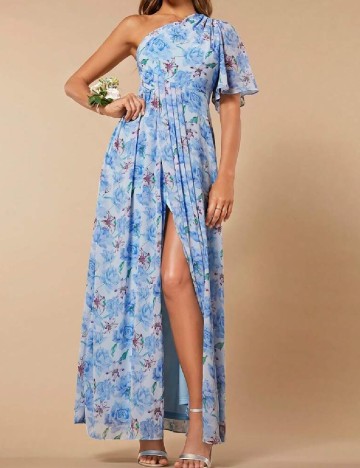 Rochie lunga SHEIN, albastru