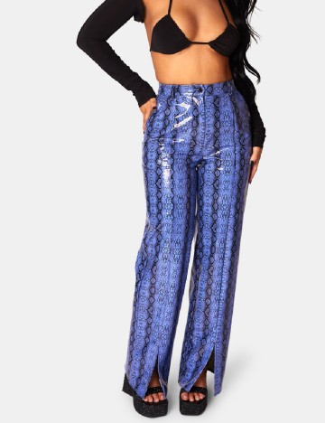 Pantaloni Kaiia, mov