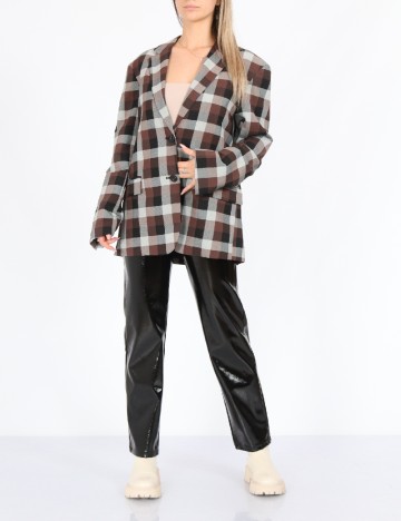 Sacou Oversize Monki, mix culori