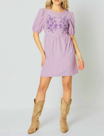 Rochie scurta Oasis, mov