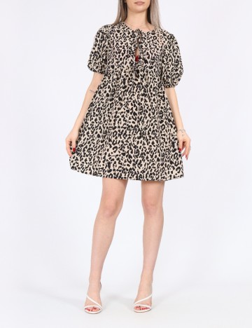 Rochie scurta SHEIN, animal print