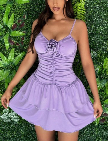 Rochie scurta SHEIN, mov