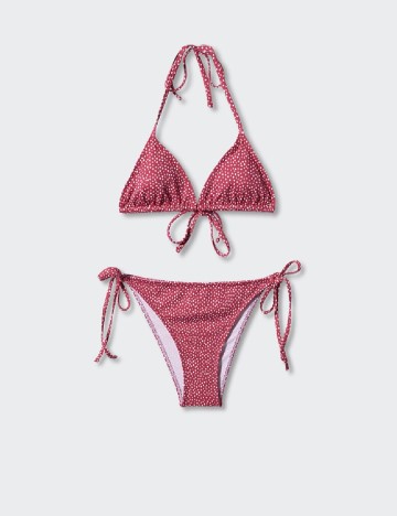 Costum de baie Mango Teen, rosu