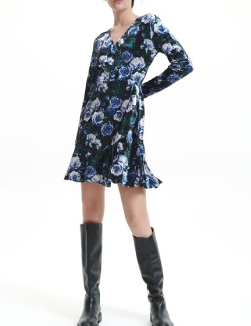 Rochie scurta Reserved, floral print