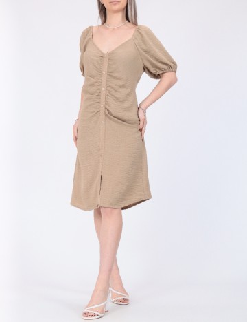 Rochie scurta Vero Moda, maro