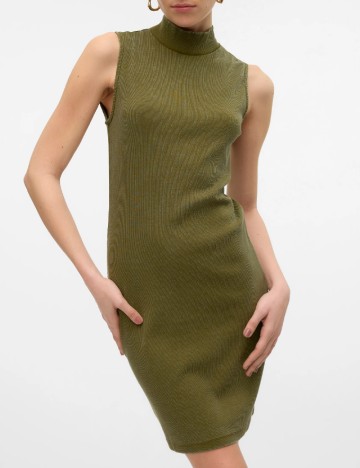 Rochie scurta Vero Moda, verde