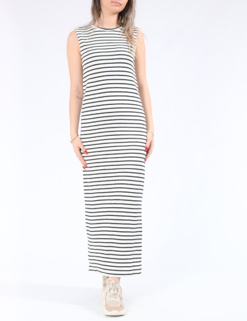 Rochie lunga Jacqueline de Yong, ecru