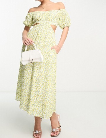 Rochie medie Forever New, galben