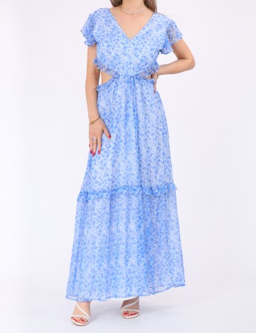 Rochie lunga Vero Moda, albastru