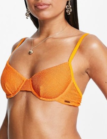 Sutien de baie FREE SOCIETY, portocaliu