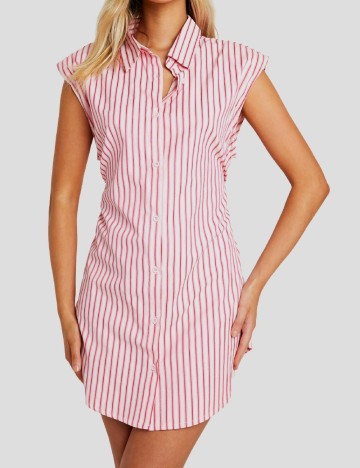 Rochie scurta Boohoo, roz