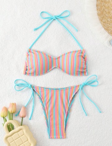 Costum de baie SHEIN, mix culori