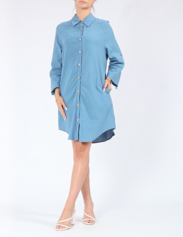 Rochie scurta SHEIN, albastru