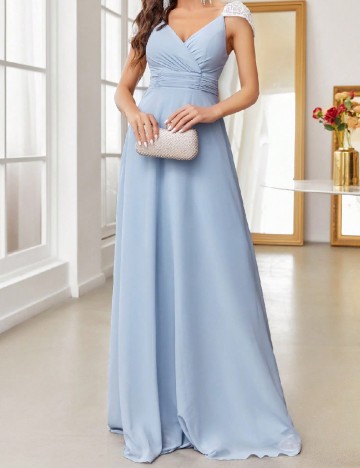 Rochie lunga SHEIN, bleu