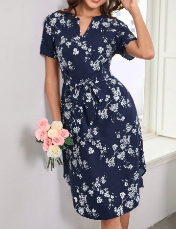 Rochie medie SHEIN, albastru