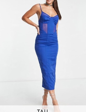 Rochie lunga SIMMI, albastru