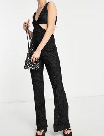 Salopeta Top Shop, negru