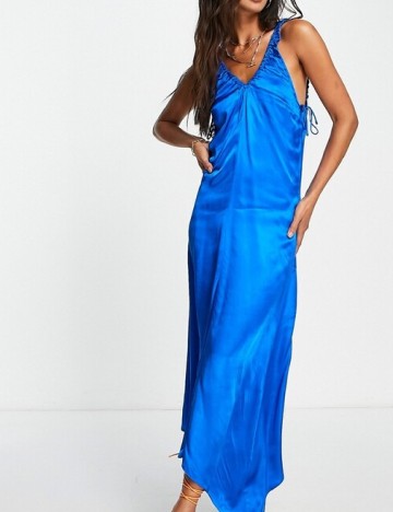 Rochie lunga Top Shop, albastru
