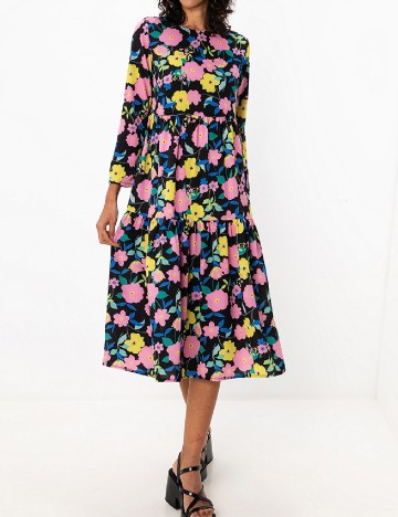Rochie medie ASOS, floral print