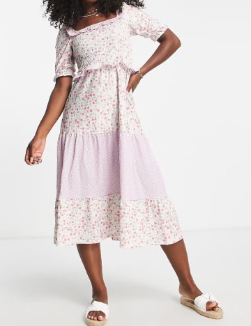 Rochie medie Miss Selfridge, mix culori