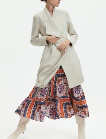 Palton Reserved, crem