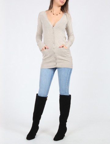 Cardigan Zra, bej
