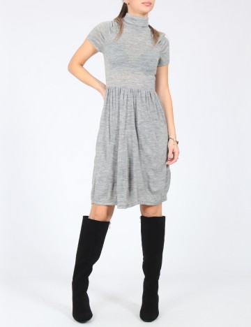 Rochie scurta Zara, gri