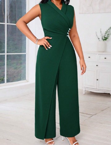 Salopeta SHEIN CURVE, verde