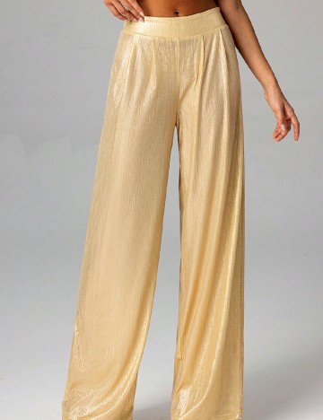 Pantaloni SHEIN, galben