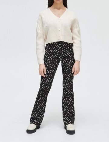 Pantaloni CROPP, negru, S