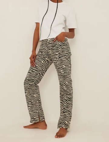 Blugi NA-KD, animal print