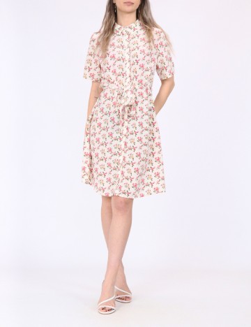 Rochie scurta Pieces, floral, L