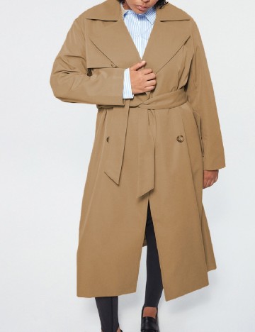 Trench Reserved Plus Size, maro