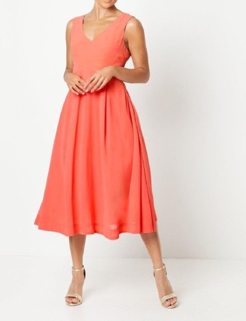 Rochie medie Coast, roz