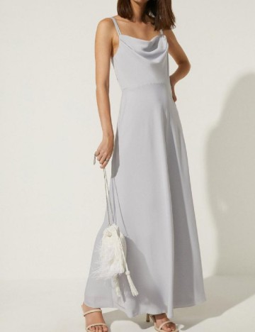Rochie lunga Oasis, gri