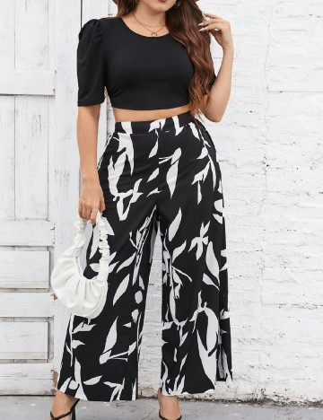 Compleu SHEIN CURVE, negru