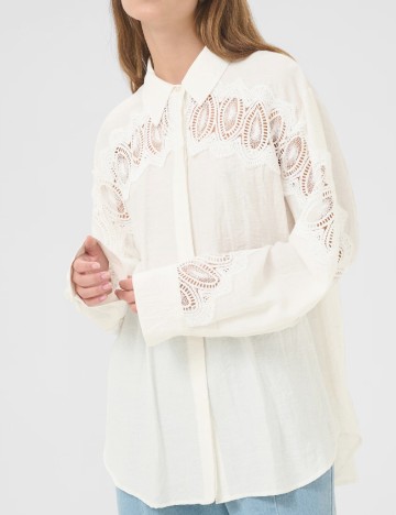 Camasa Karen By Simonsen, ecru