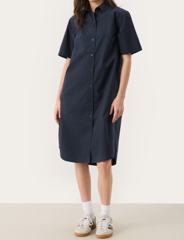 Rochie medie Part Two, bleumarin