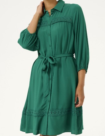 Rochie scurta Kaffe, verde
