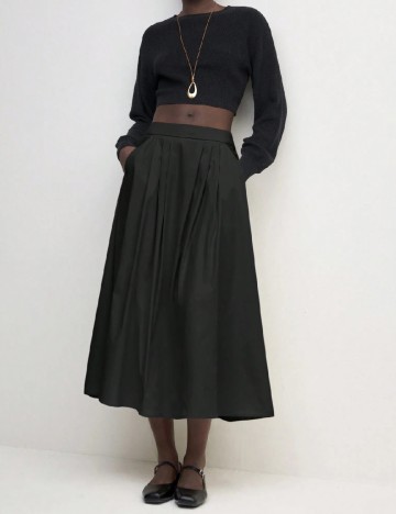 Fusta SHEIN, negru