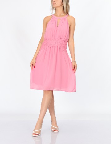Rochie scurta Vila, roz