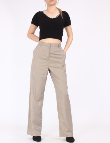 Pantaloni Vero Moda, bej